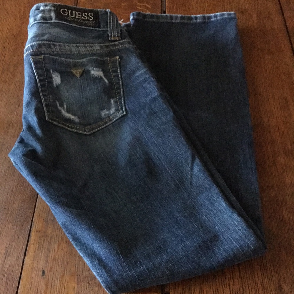 Guess Jeans Los Angeles 1981 Straight Leg Jeans Size 27